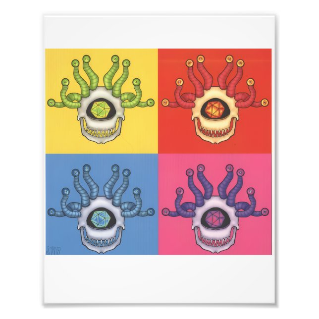 Foto Jewelled Beholder Print (Frente)