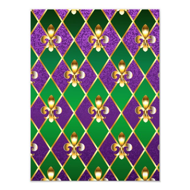 Foto Jewelry Background Mardi Gras (Frente)