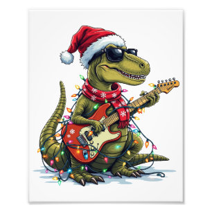 Foto Jogador de Violão Dinossauro Xmas