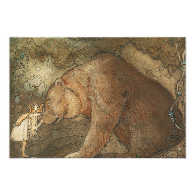 Foto John Bauer - Pobre Basse Pequeno (Frente)