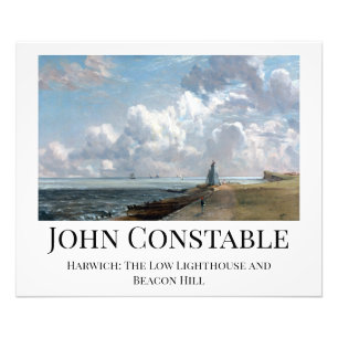 Foto John Constable Harwich O Poster de Farol Baixo