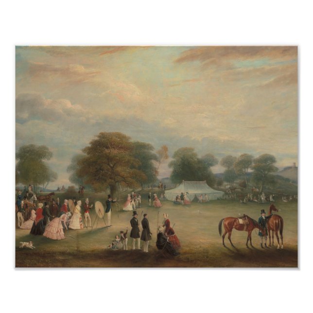 Foto John Ferneley - Archery Meeting in Bradgate Park (Frente)