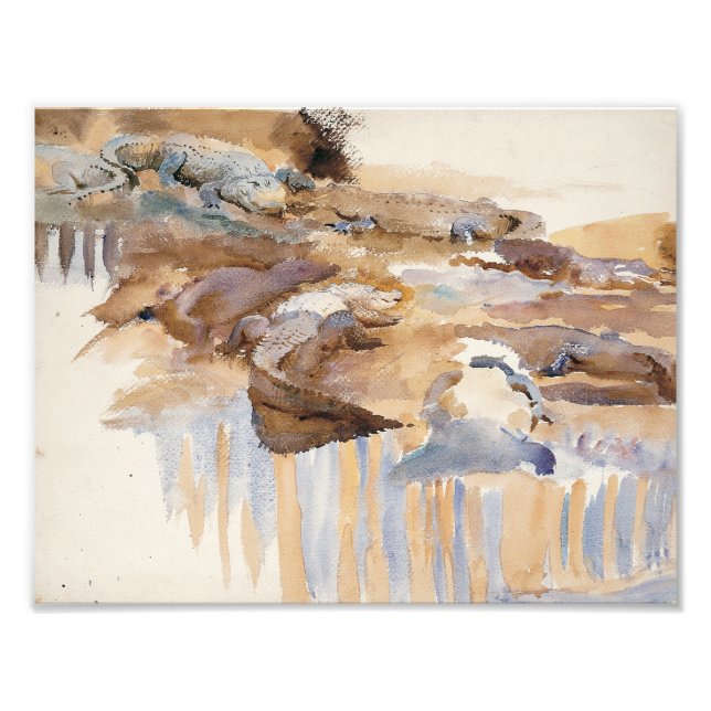 Foto John Singer Sargent - Alligadores (Frente)