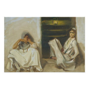 Foto John Singer Sargent - Duas Mulheres Árabes