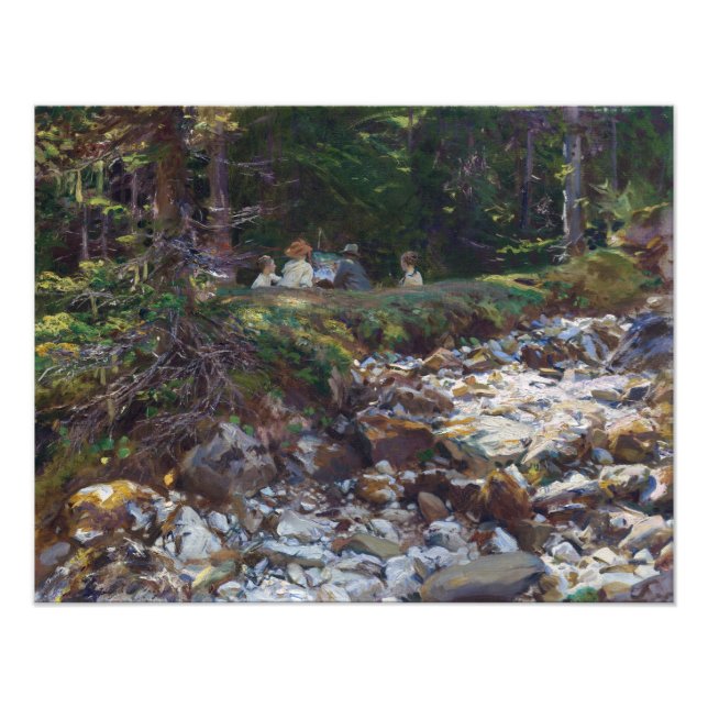 Foto John Singer Sargent O Mestre e o Posto dos Alunos (Frente)