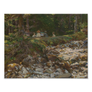 Foto John Singer Sargent - O Mestre e Seus Alunos