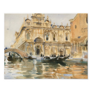 Foto John Singer Sargent - Rio dei Mendicanti, Veneza