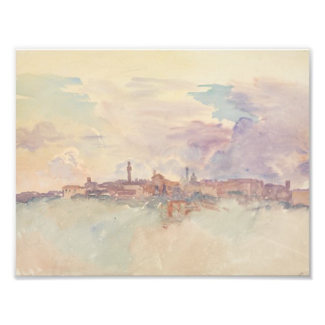 Foto John Singer Sargent - Siena (Frente)