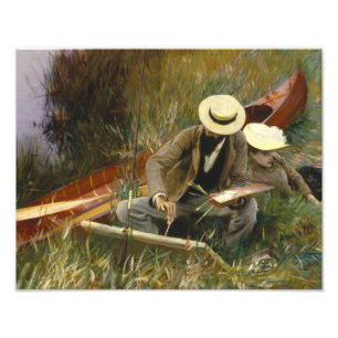 Foto John Singer Sargent - um estudo das Para