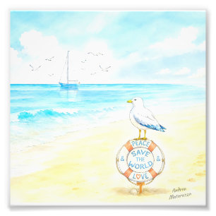 Foto Jon Seagull - Paz & Amor Salvam o Mundo