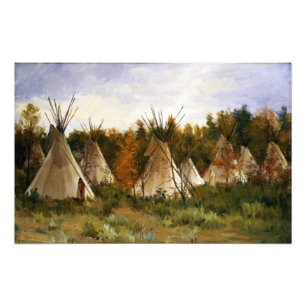 Foto Joseph Henry Sharp Poster Do Campo De Verão