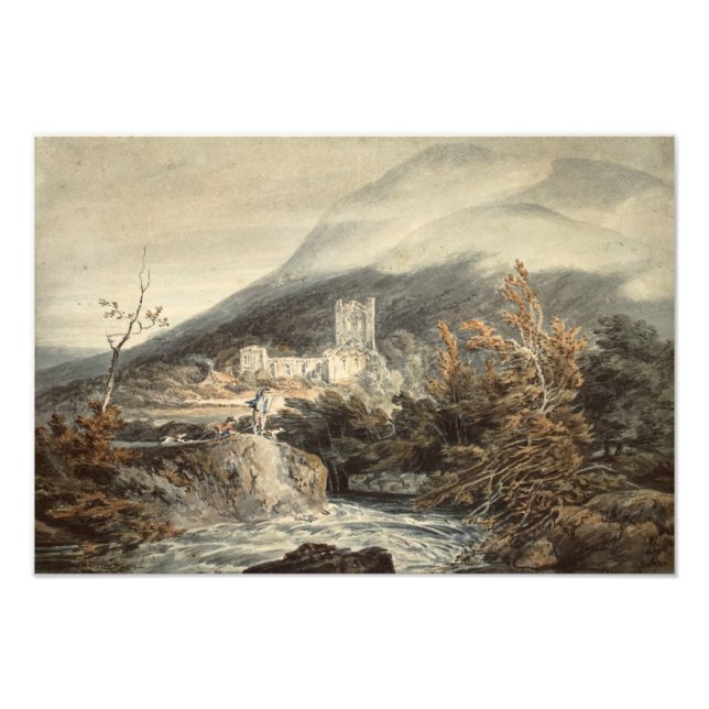 Foto Joseph Mallord William Turner - Llanthony Abbey (Frente)