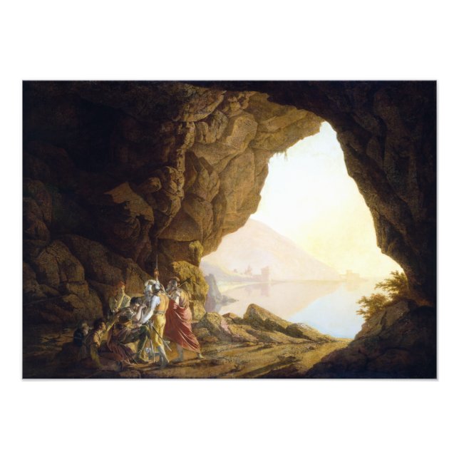 Foto Joseph Wright de Derby Grotto Poster (Frente)