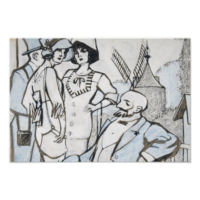 Foto Juan Gris - Cursos Aux de Longchamps (Frente)