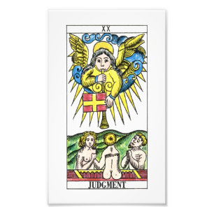 Foto Julgamento Tarot Card