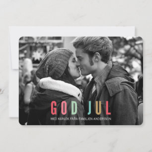 Foto Julkort Deus jul