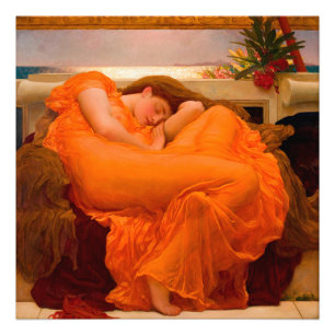 Foto Junho flamejante por Lord Frederic Leighton