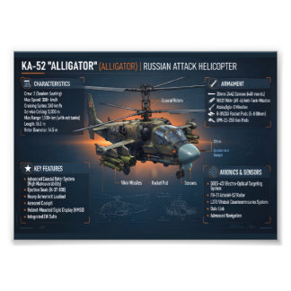 Foto KA-52 Helicóptero Russo