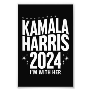 Foto Kamala 2024 Apoio que estou com Kamala Harris
