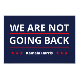 Foto Kamala Harris - Não Voltaremos A II