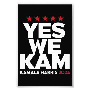 Foto Kamala Harris Sim Nós Kam para Presidente dos EUA 