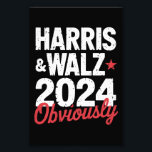 Foto Kamala Walz Obviamente 2024 Harris Waltz 2024<br><div class="desc">Kamala Walz Obviamente 2024 Harris Waltz 2024 Eleição</div>