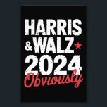 Foto Kamala Walz Obviamente 2024 Harris Waltz 2024<br><div class="desc">Kamala Walz Obviamente 2024 Harris Waltz 2024 Eleição</div>
