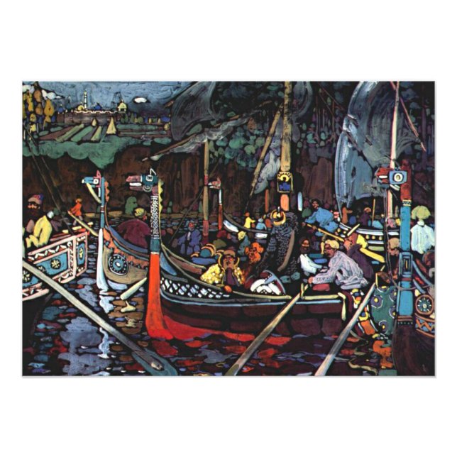 Foto Kandinsky - Canção do Volga, (Frente)