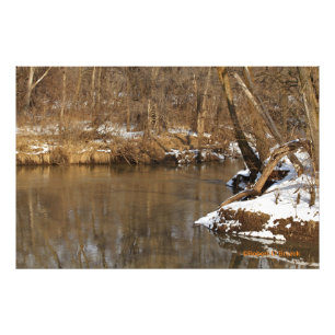 Foto Kansas Winter Wonderland Photo Alargamento