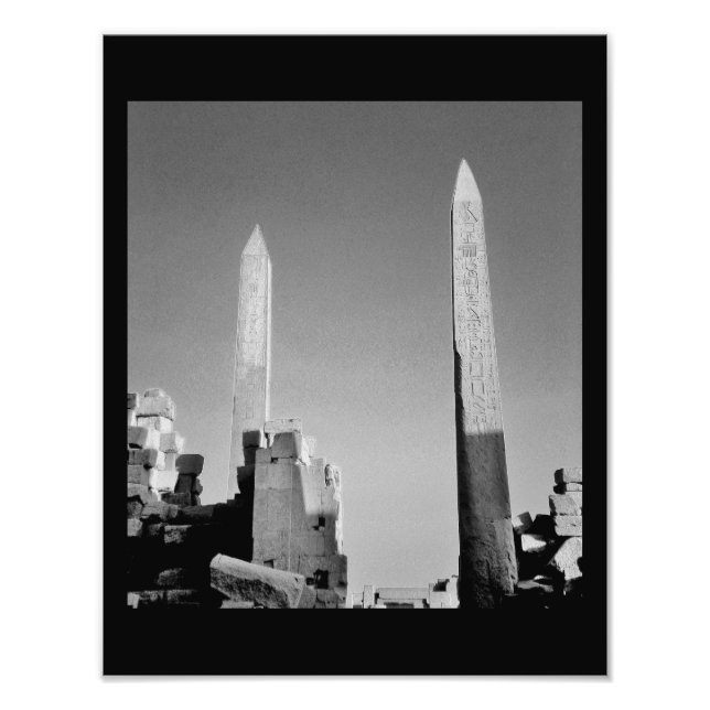 Foto Karnak Temple Obelisks (Frente)