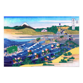 Foto Katsushika Hokusai - Fuji do Kanaya no Tokaido