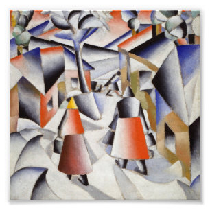 Foto Kazimir Malevich - Manhã Na Vila
