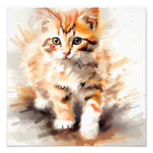 Kitten Nursery & Children's Rooms Impressão