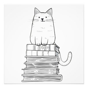 Foto Kitten on Books