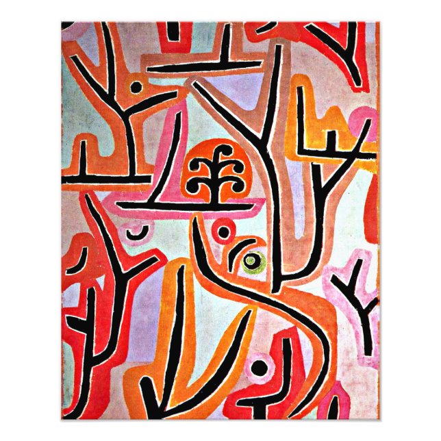 Foto Klee - Park Bei Lu, abstrato (Frente)