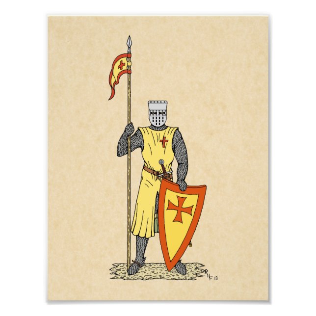 Foto Knight Medieval Early 13 Century (Frente)