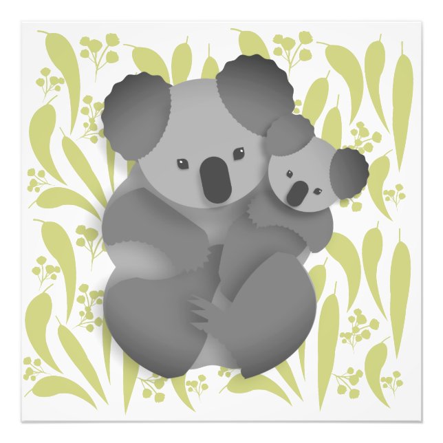 Foto Koala e Joey (Frente)