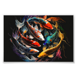 Foto Koi, Koi Fish, Art Impressão, Poster