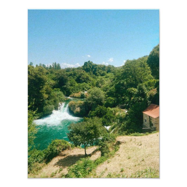 Foto Krka Waterfall - Parque Nacional de Krka - Croácia (Frente)