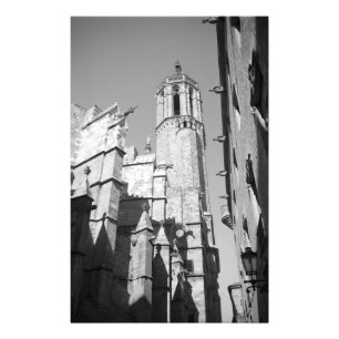 Foto La Catedral Gargoyles (Barcelona, Espanha)
