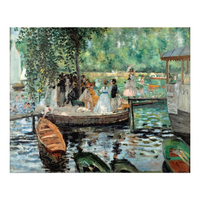 Foto La Grenouillère Auguste Renoir (Frente)