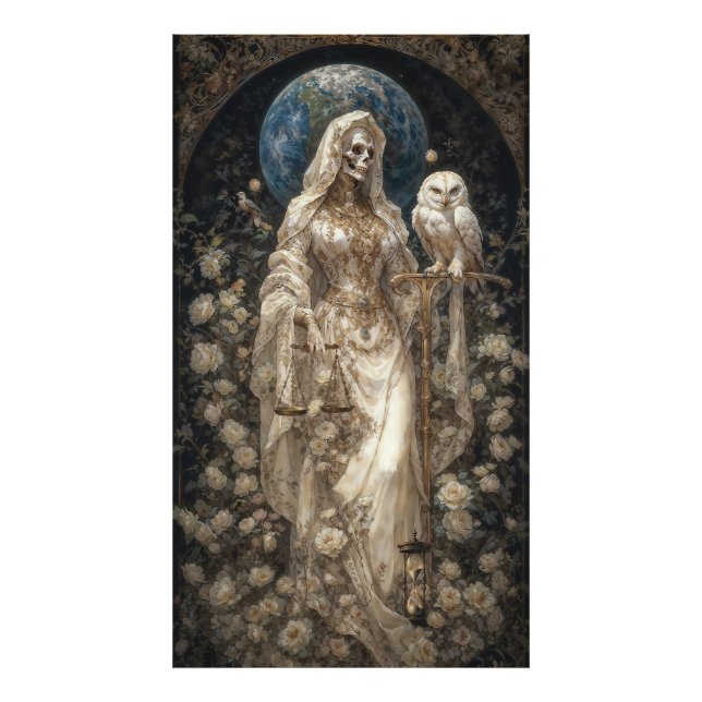 Foto La Niña Blanca, Santa Morte (Frente)