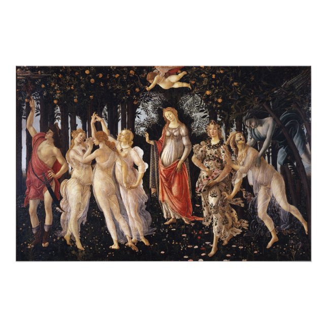 Foto La Primavera (Primavera) por Sandro Botticelli (Frente)