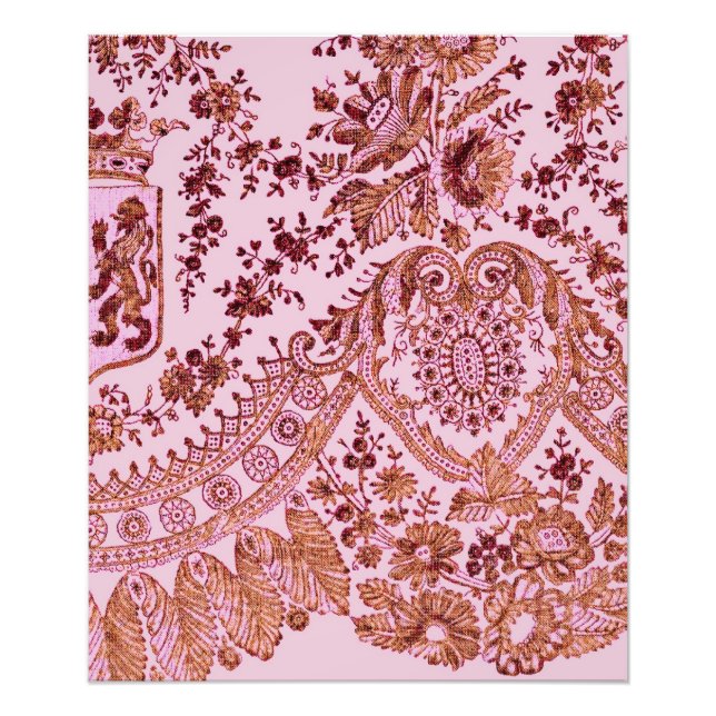 Foto Lace Rosa E Dourado (Frente)