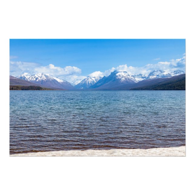 Foto Lago da Montanha, Céu Azul (Frente)
