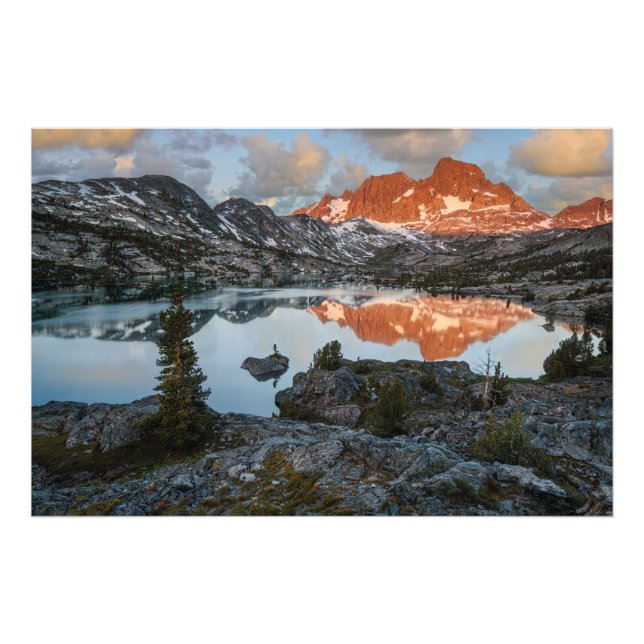 Foto Lago Garnet do Ansel Adams Wilderness (Frente)