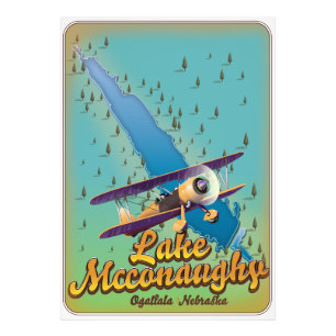 Foto lago mcconaughy viagens vintage.