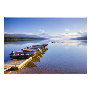 Foto Lago McDonald, Parque Nacional Glacier, Montana,