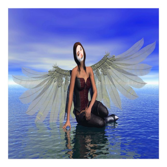 Foto Lágrimas de oceano (Frente)