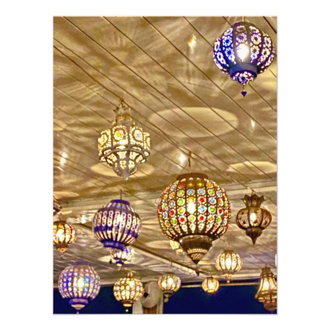 Foto Lanternas Coloridas - Marraquexe, Marrocos (Frente)